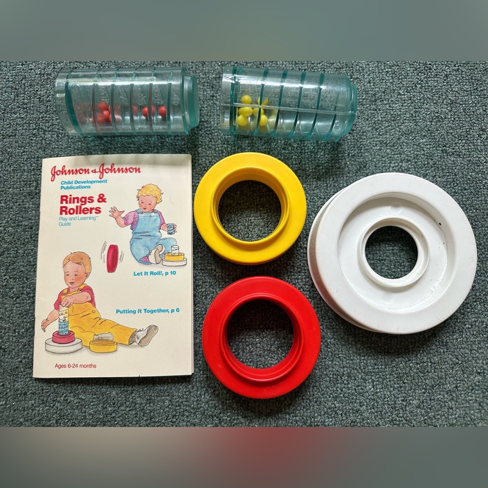 VTG Johnson And Johnson Rings And Rollers With Learning Booklet